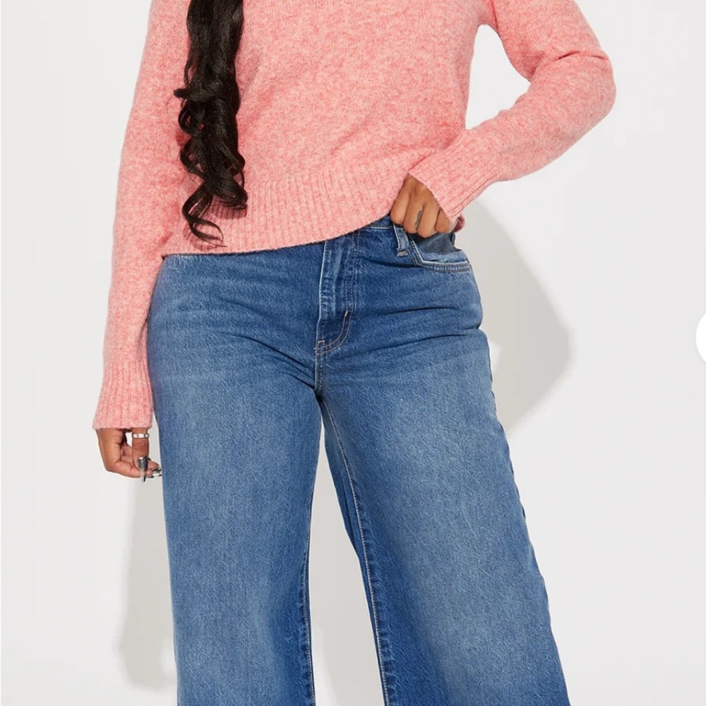 Fashion Nova Red Sweatshirt